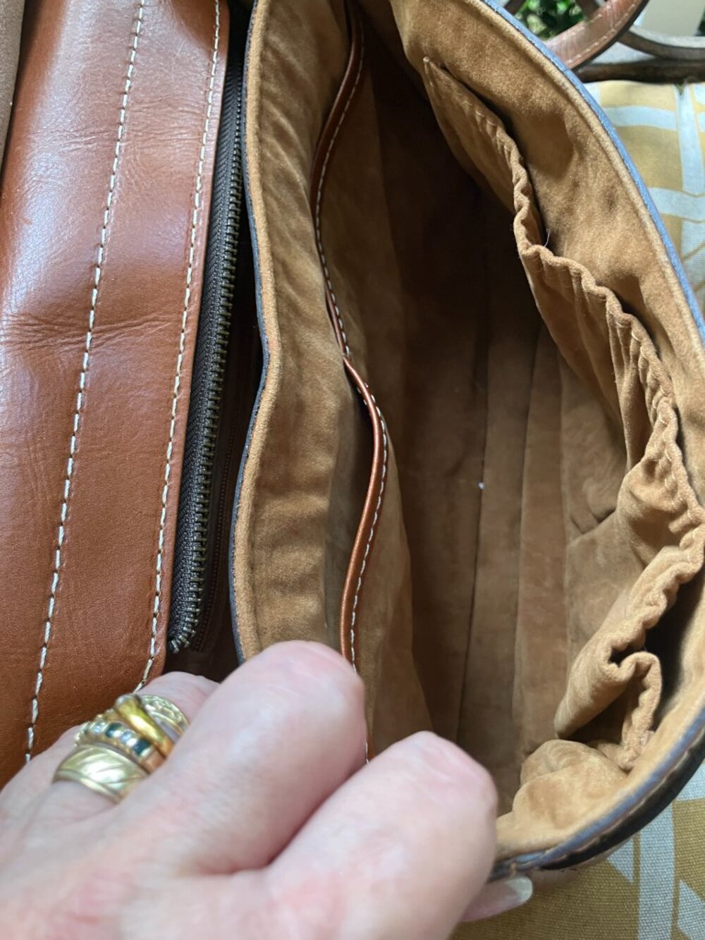 Patricia Nash London Saddle Tan - Picture 3 of 9
